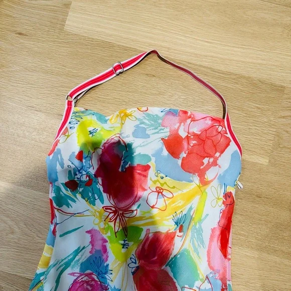 Mango Multicolor Backless Dress - Picture 2 of 7